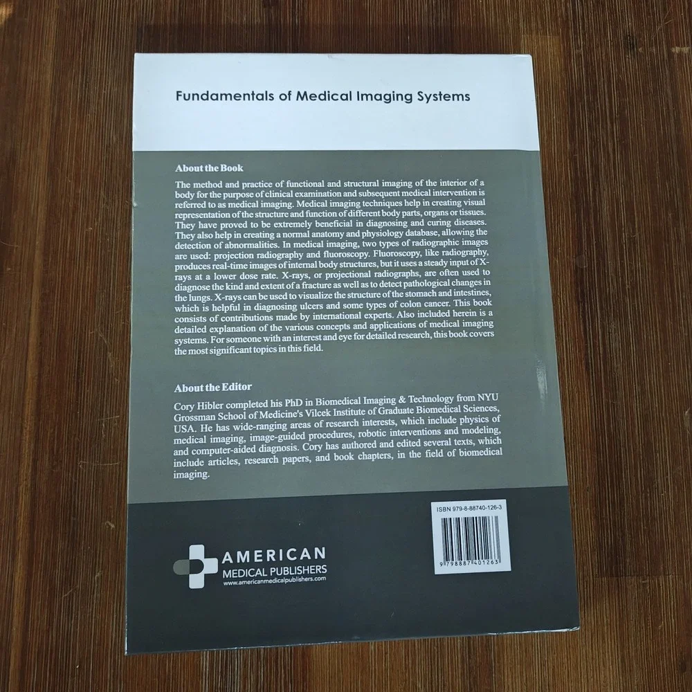 Fundamentals of Medical Imaging Systems by Cory‎ Hibler Hardcover Book